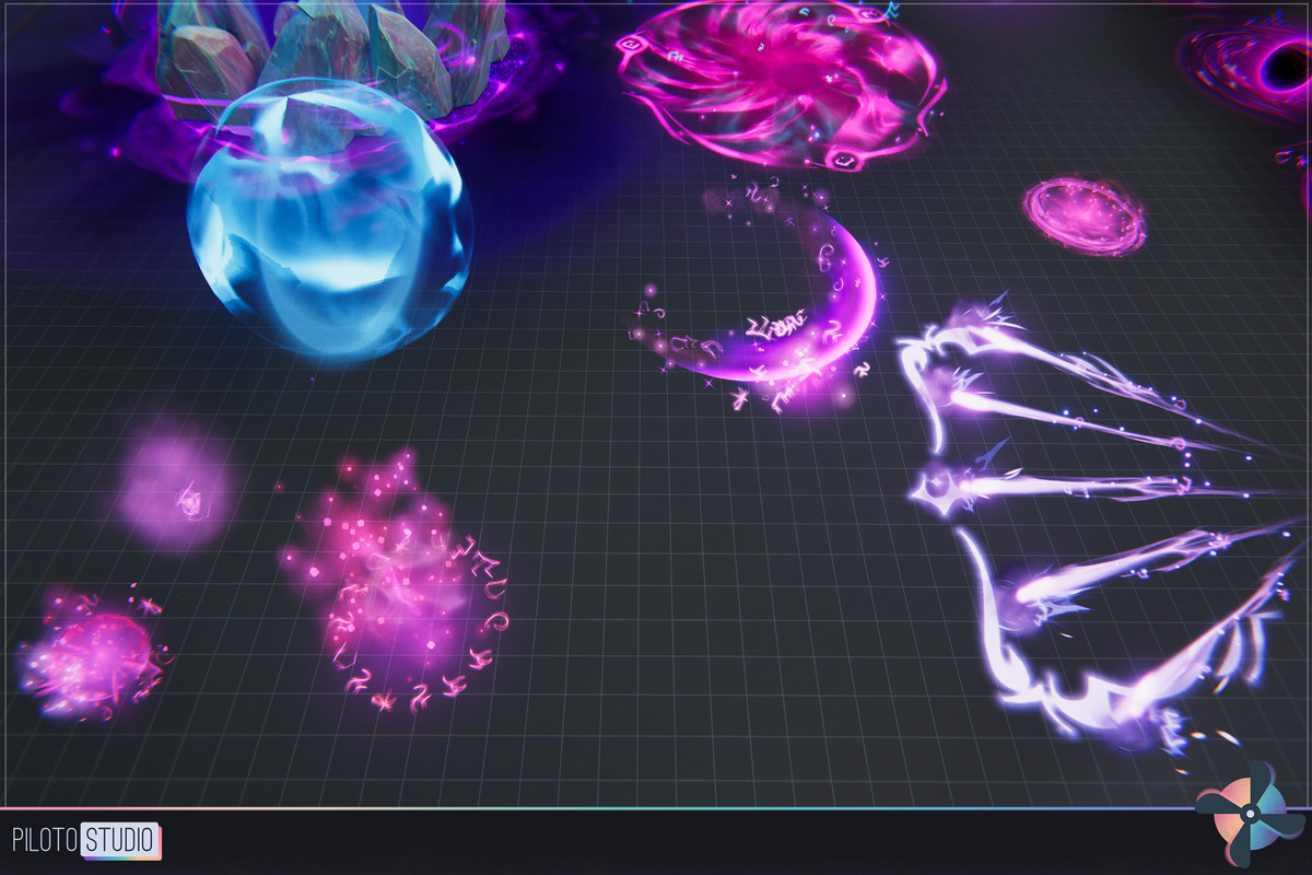 Arcane Stylized VFX Starter Kit
