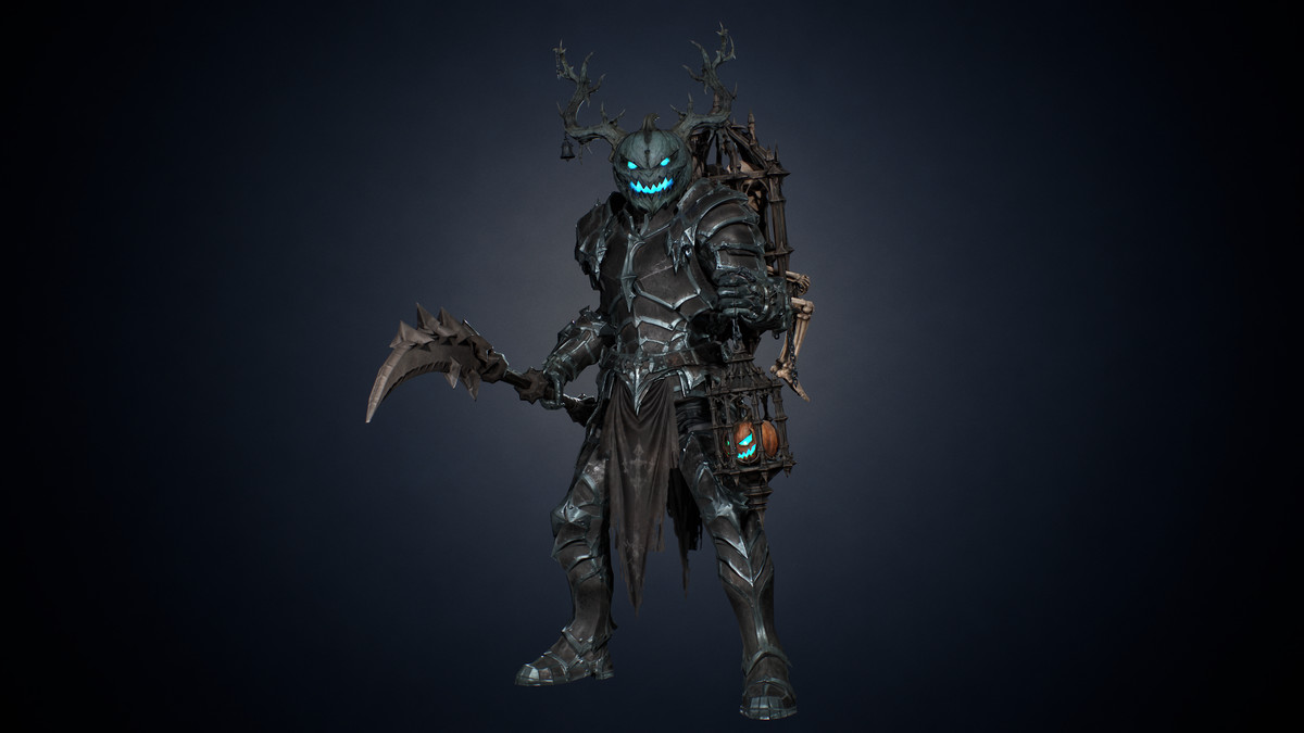 Pumpkin Reaper – Dark Fantasy Halloween Character