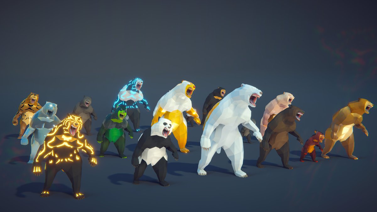 Realistic Bears