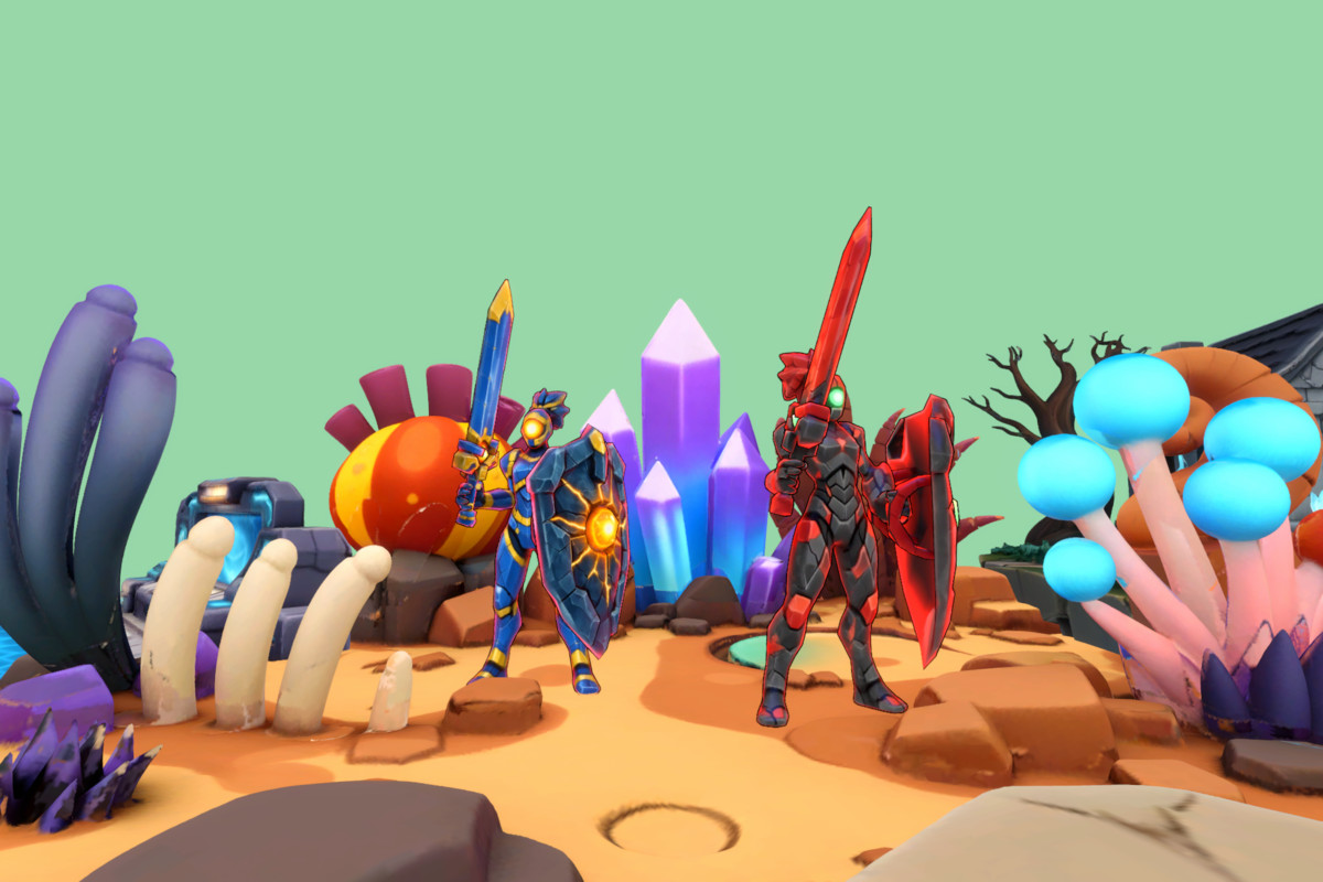 Lumina Knight - Stylized Fantasy Monster (Rig + Animation) – PixeliusVita