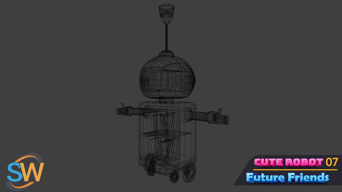 Cute Robot 07 – Future Friends