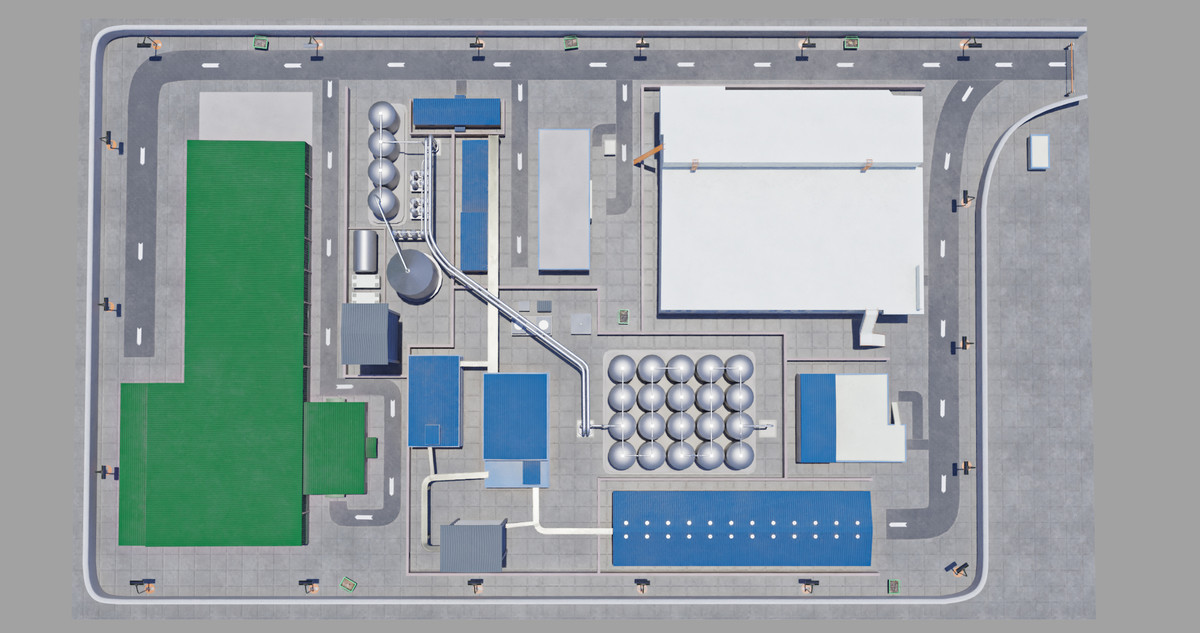 Factory Warehouse Exterior and Interior URP and HDRP Textures