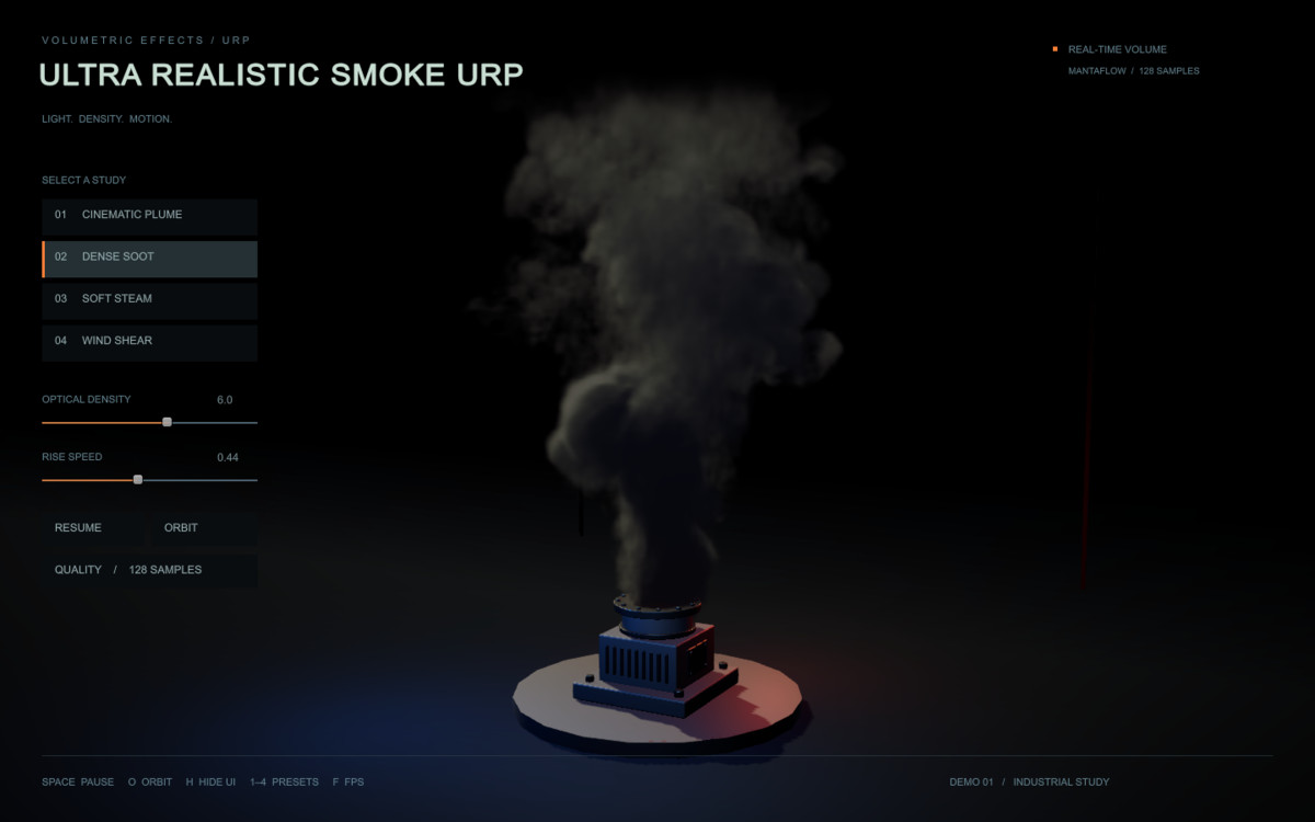 Ultra Realistic Smoke URP