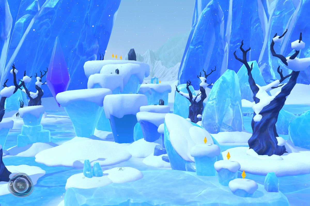 3D Platformer Frozen