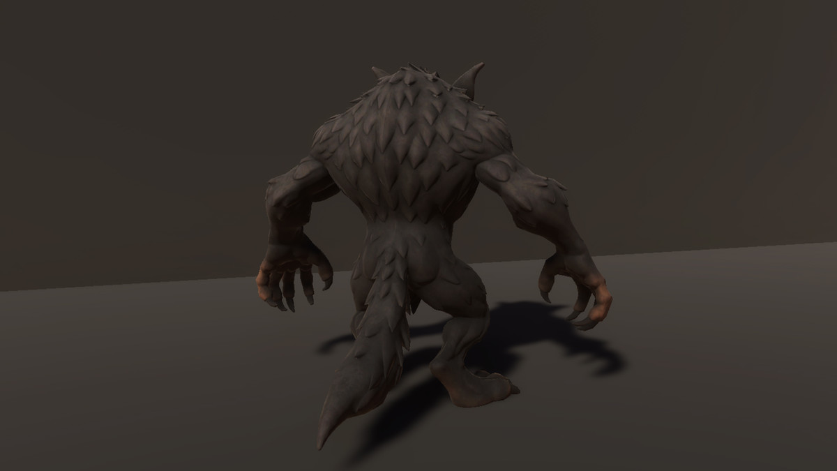 Werewolf- Game ready character