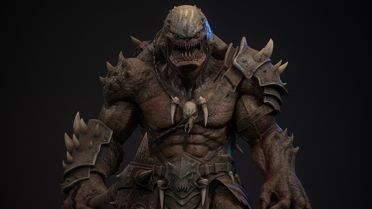 Brutal Warrior Monster