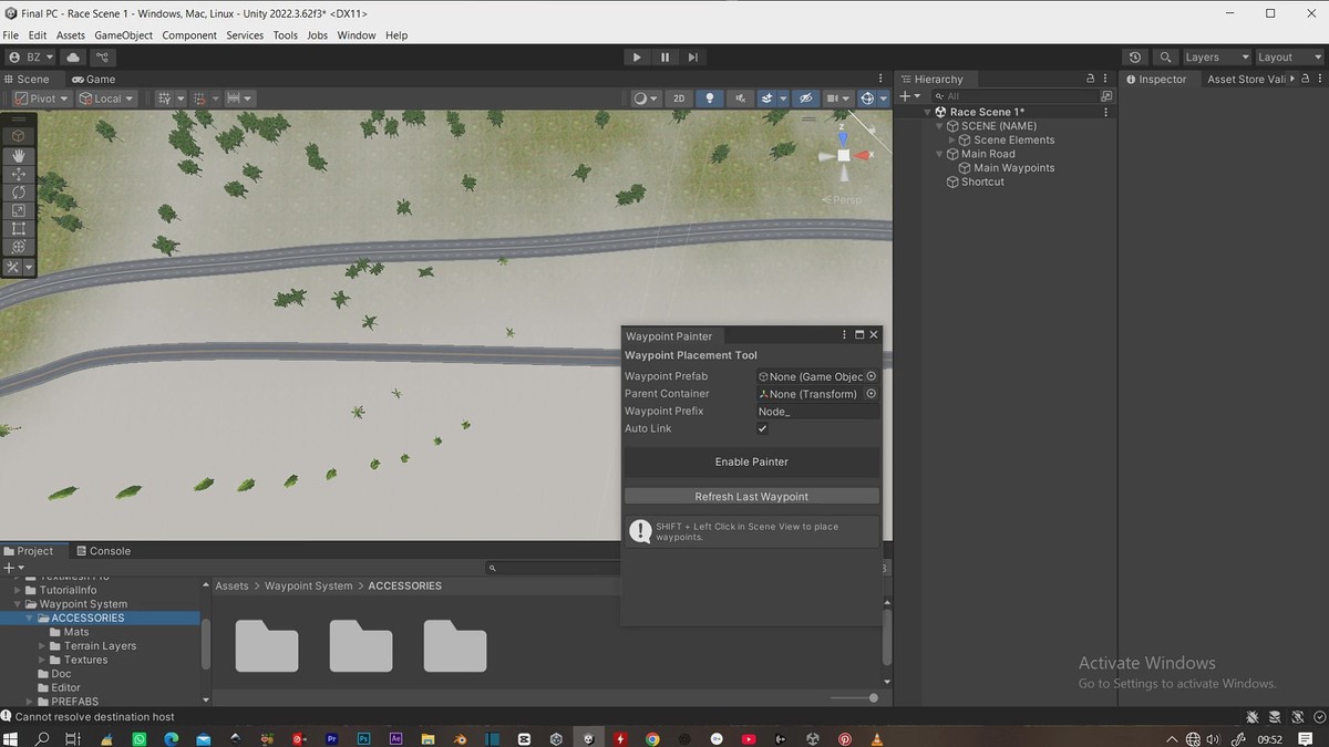 WAYPOINT ROAD SYSTEM : Track builds made easy.