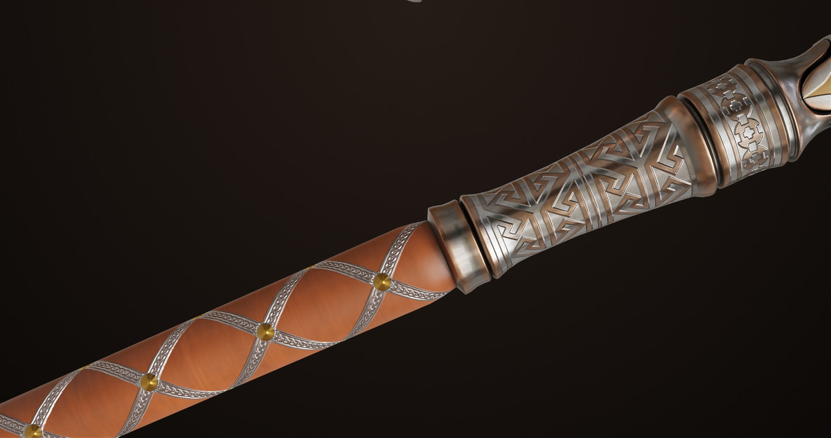 Battle Axe 12 URP HDRP Textures