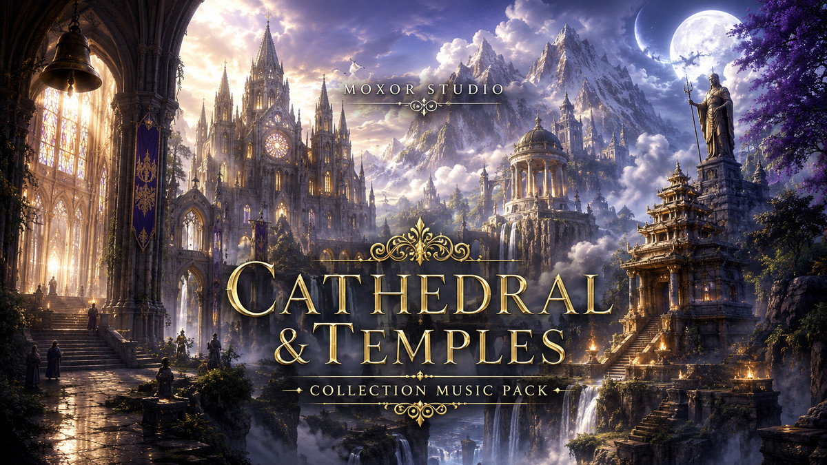 Cathedral & Temples Collection Music Pack