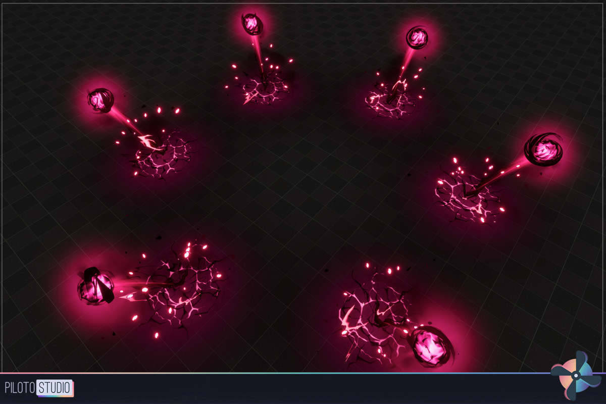 Roguelike Occult Magic VFX
