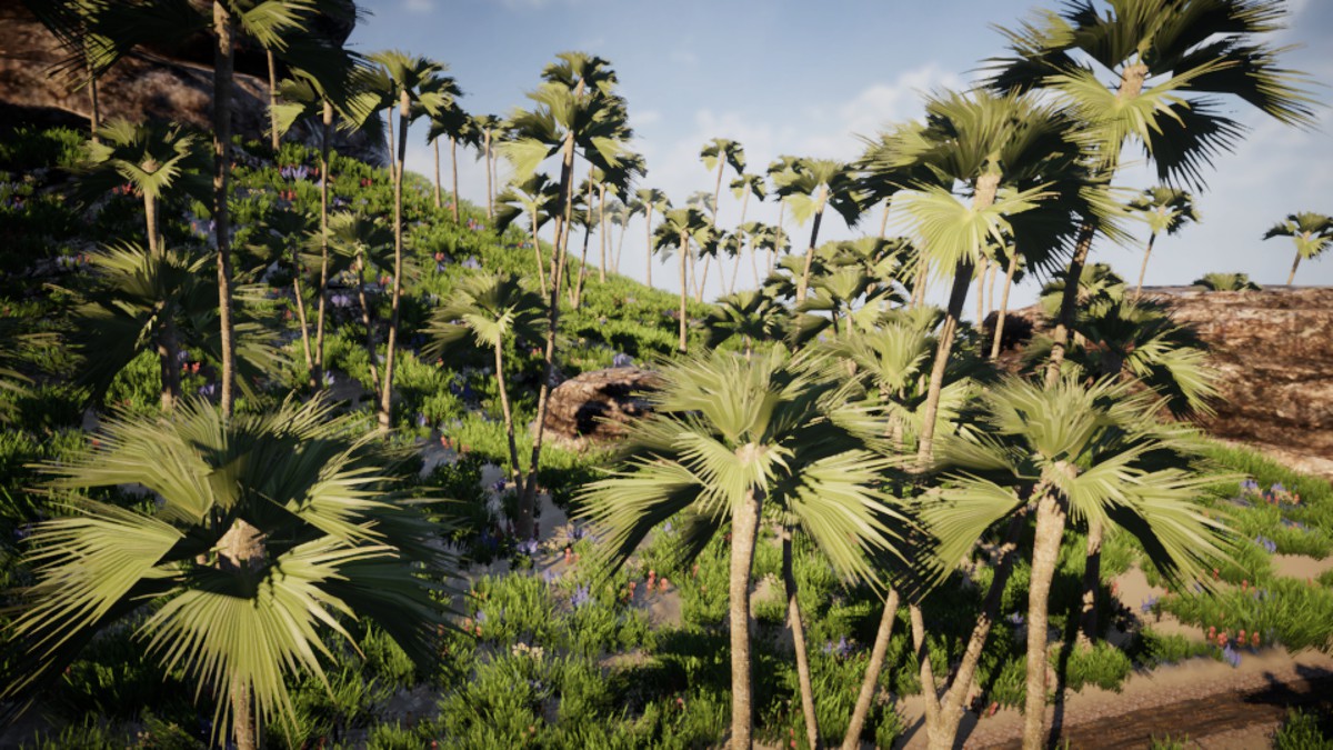 Mobile Palm Tree Bundle (for URP)