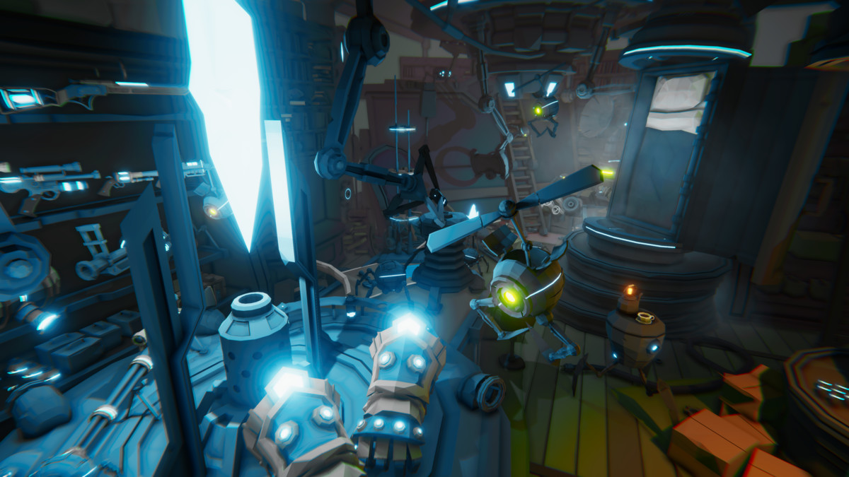 STYLIZED Fantasy Magitech Laboratory - Low Poly 3D Art