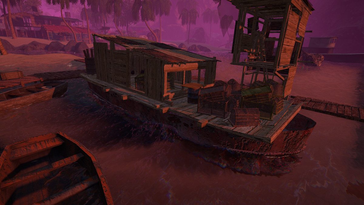 South Pacific Island - Map