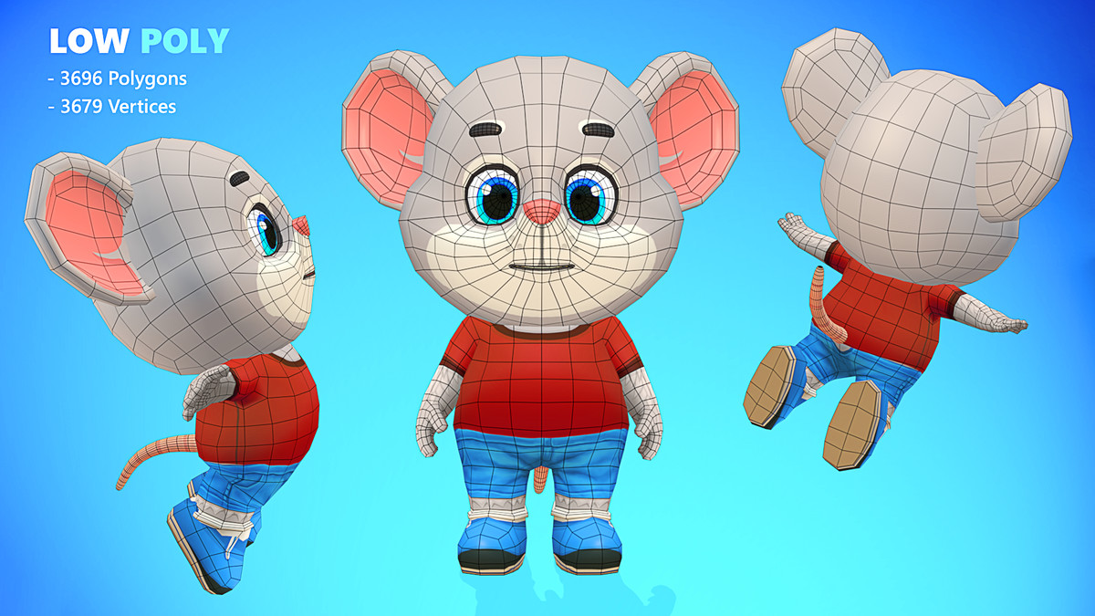 Mouse Rat Rodent Grey Animated