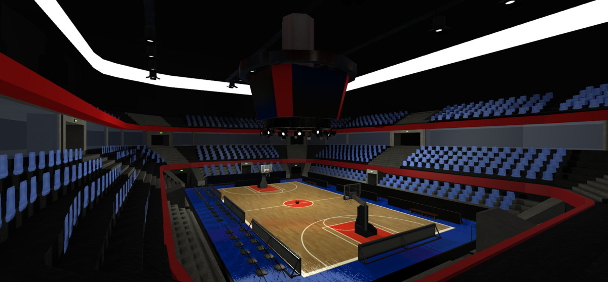 BasketBall stadium Environment