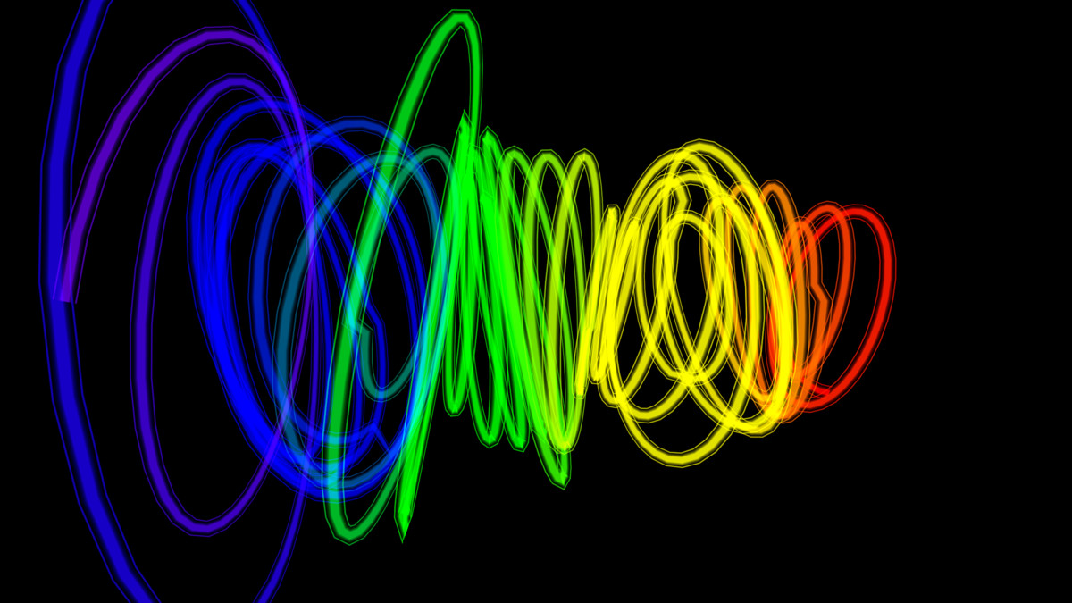 Audio Visualizer Spiral