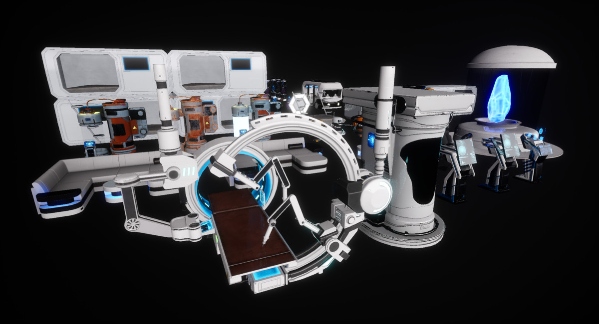 Ultimate Futuristic Props Bundle – Complete Collection (Vol.1–4)