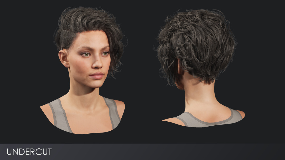 ULTIMATE HAIRSTYLE PACK 2026 | 20 PIECES | REALISTIC | Rigged hair, low-poly