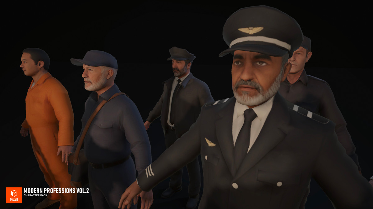 Modern Professions Vol.2 - Character Pack