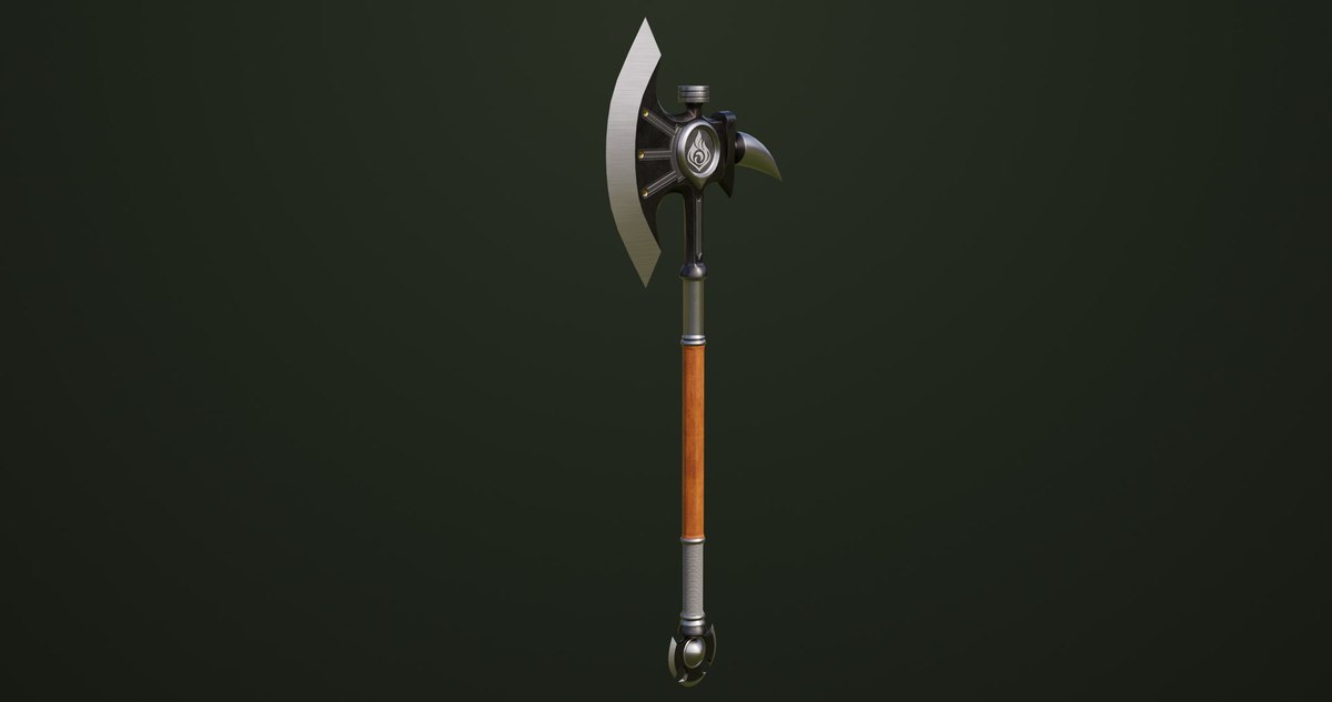 6 Battle Axes Collection 01 URP HDRP Textures