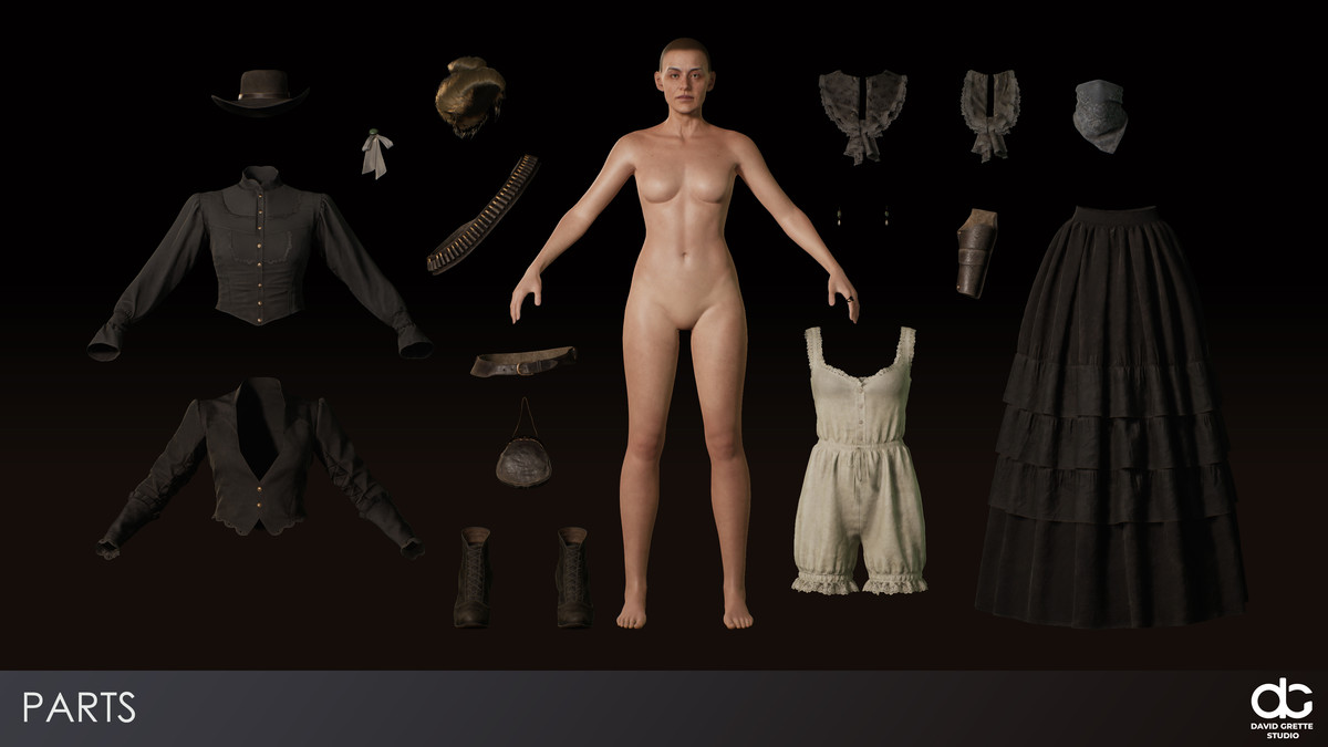 Western Characters Bundle 2025, part 2 - Complete Collection