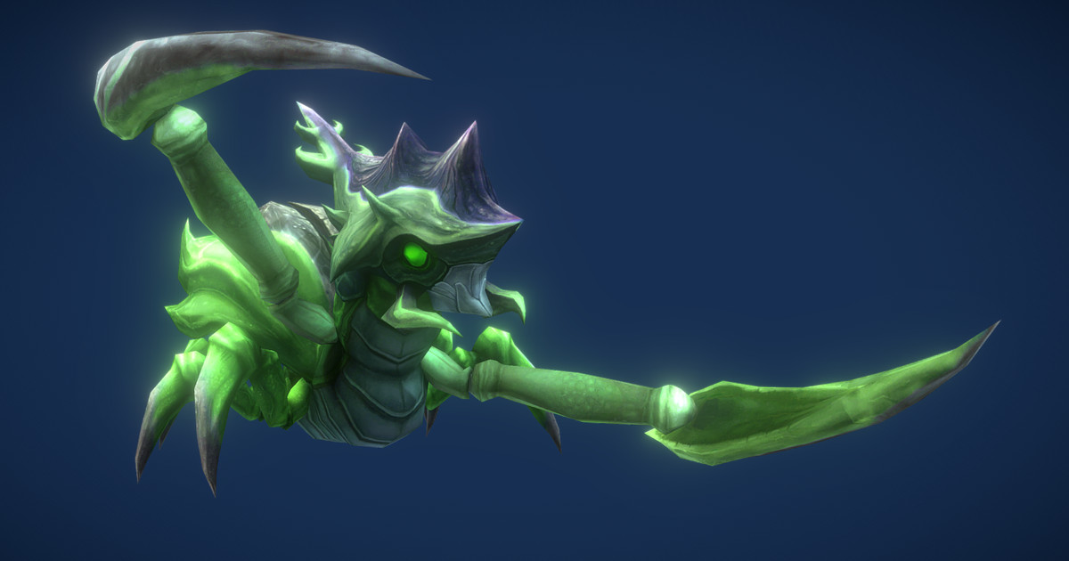 Four armored spiders wrinit