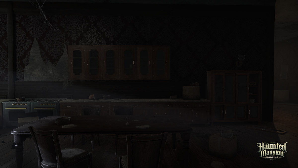 Modular Haunted Mansion (Haunted Mansion, Haunted House, Modular House, Mansion)
