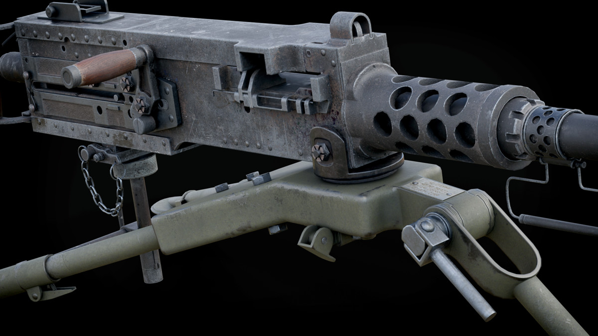 Machine Gun M2 Browning