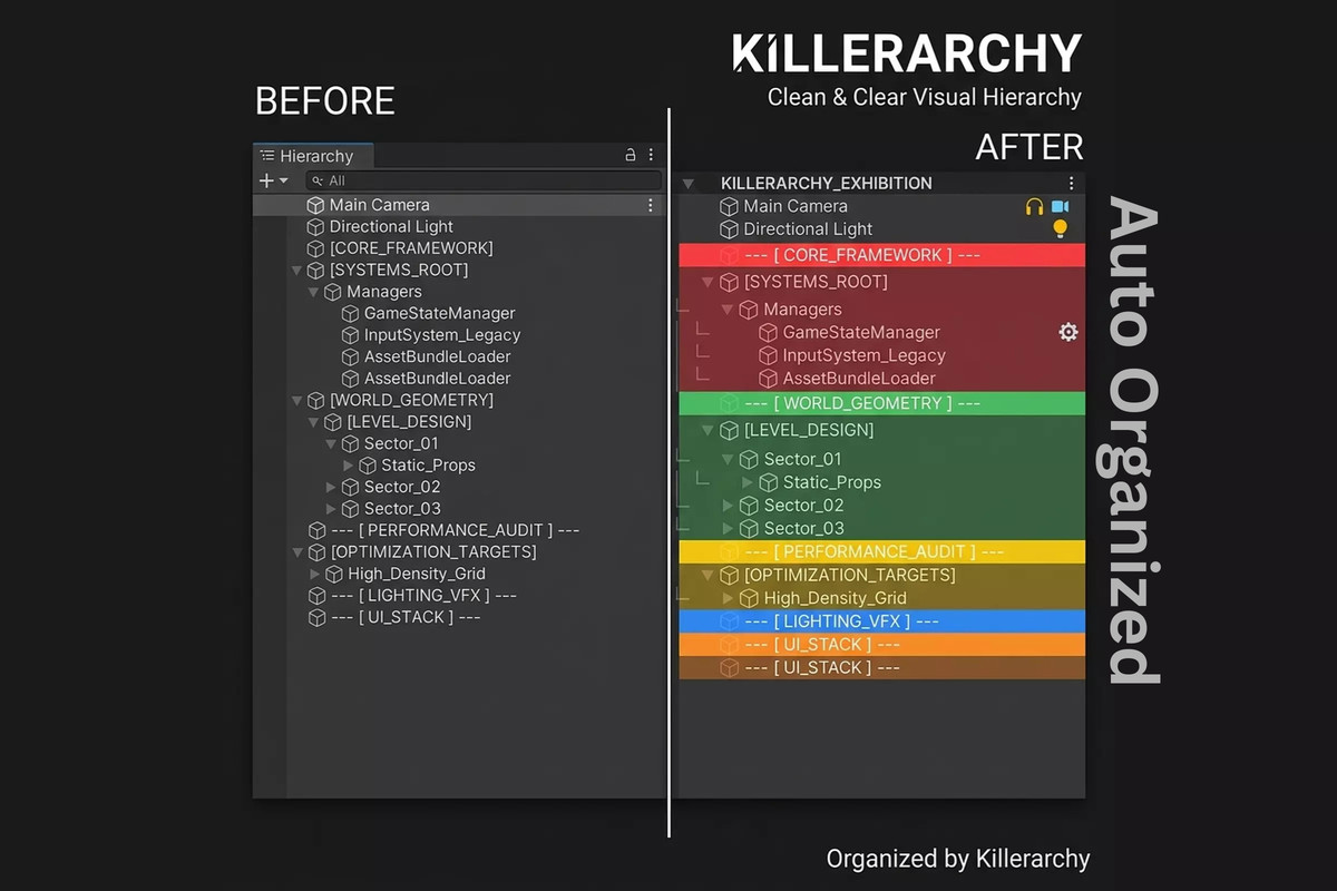 KILLERARCHY - The Ultimate Hierarchy Pro Suite