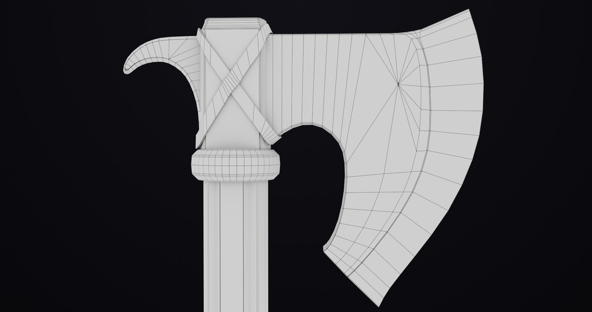 2 Battle Axe Collection URP HDRP Textures