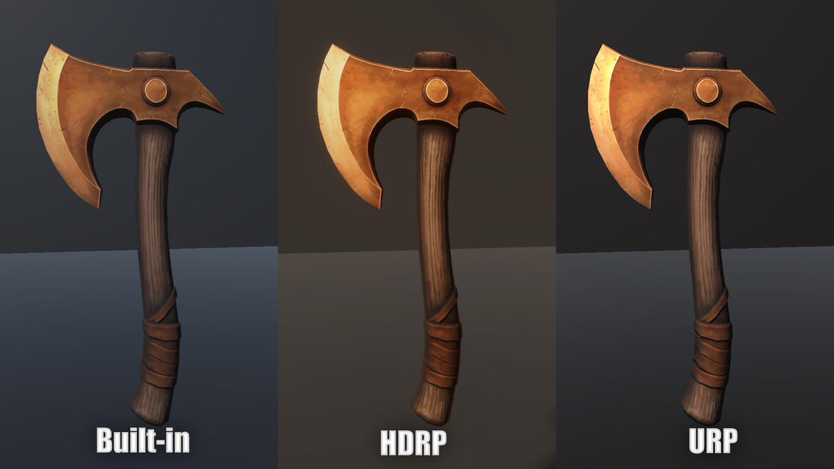 Medieval Axe Set - Game Ready Weapon