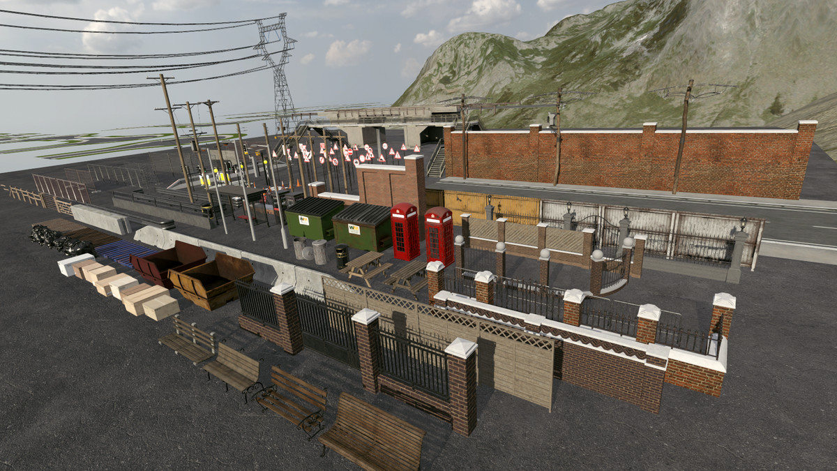 Modular Road, Street, Walls & Traffic Props