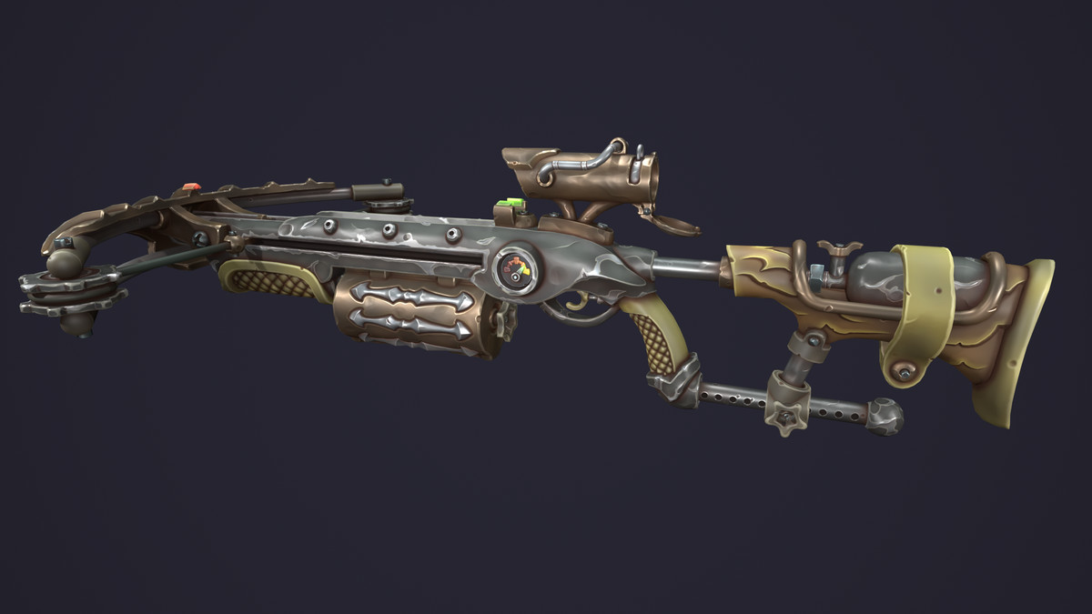Steampunk crossbow