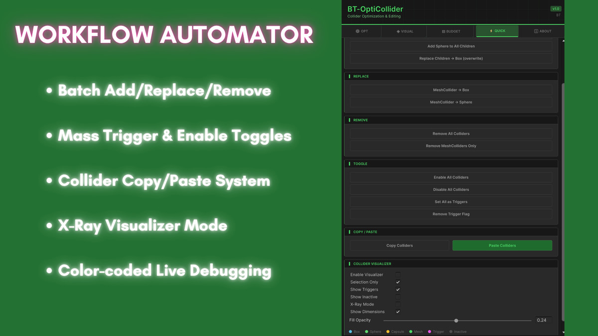 BT-OptiCollider X: Ultimate Collider & Physics Optimization Tool