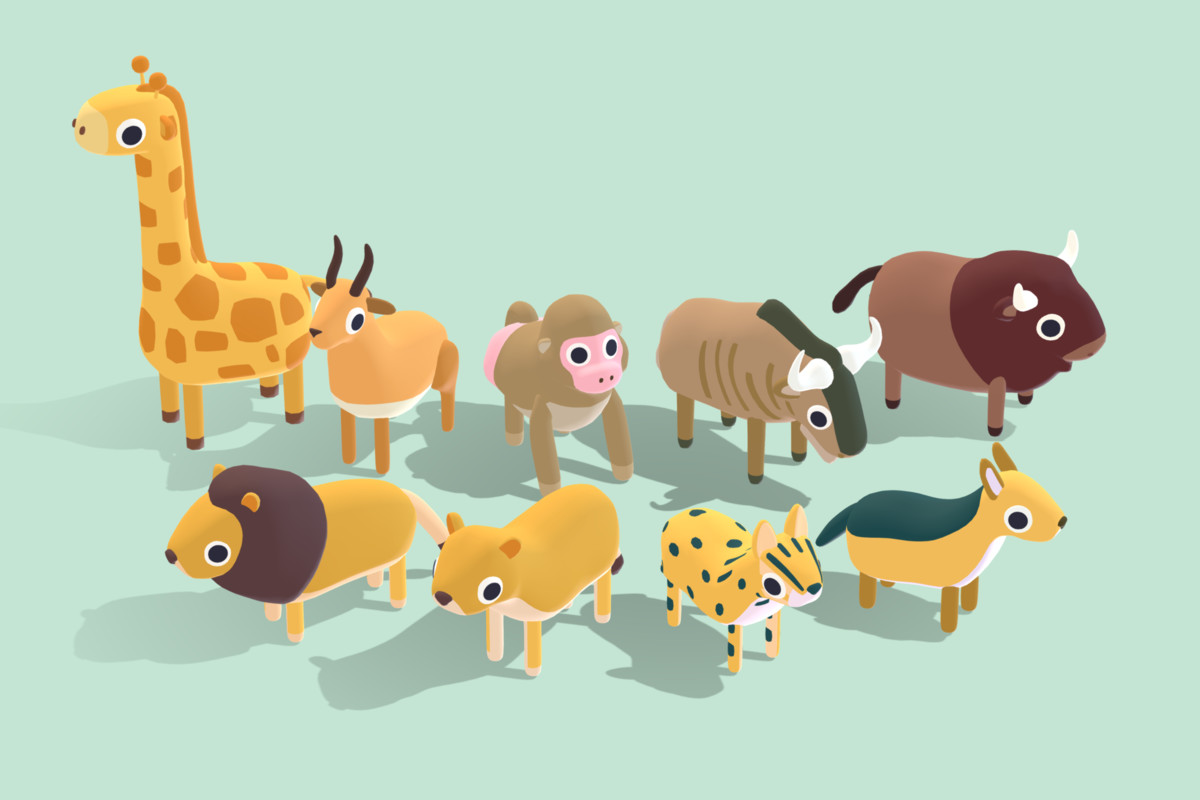 Download Quirky Series Animals Mega Pack Vol 3 3d Animals Unity Asset Store