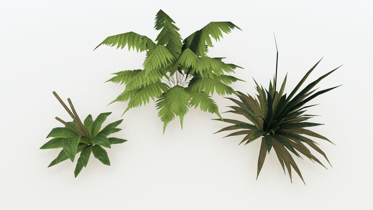 Trees Herbs Plants Pack