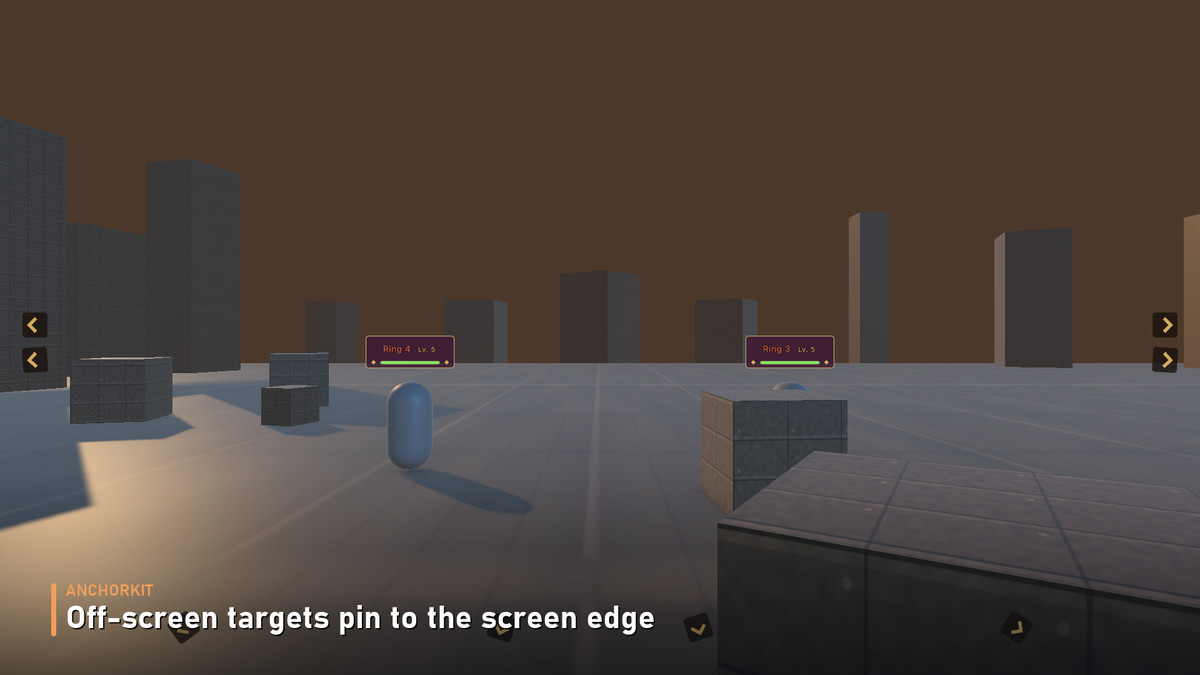 AnchorKit — Nameplates & world-anchored HUD for UI Toolkit