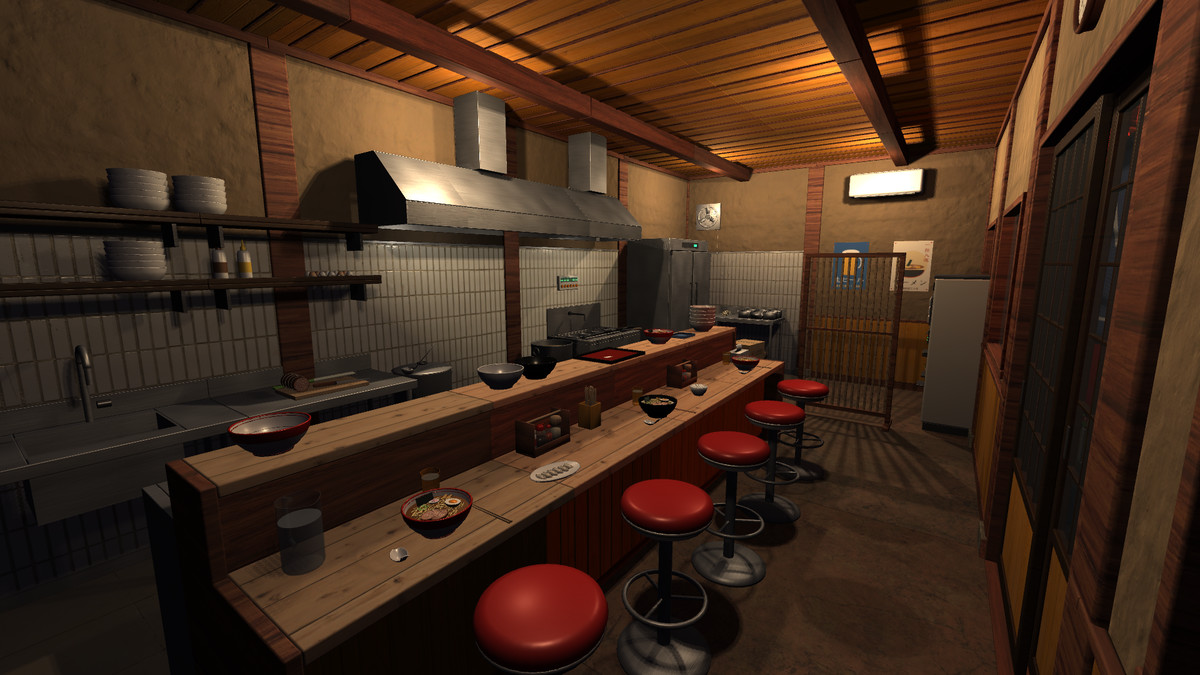 Japanese Ramen Shop – Simulator Ready