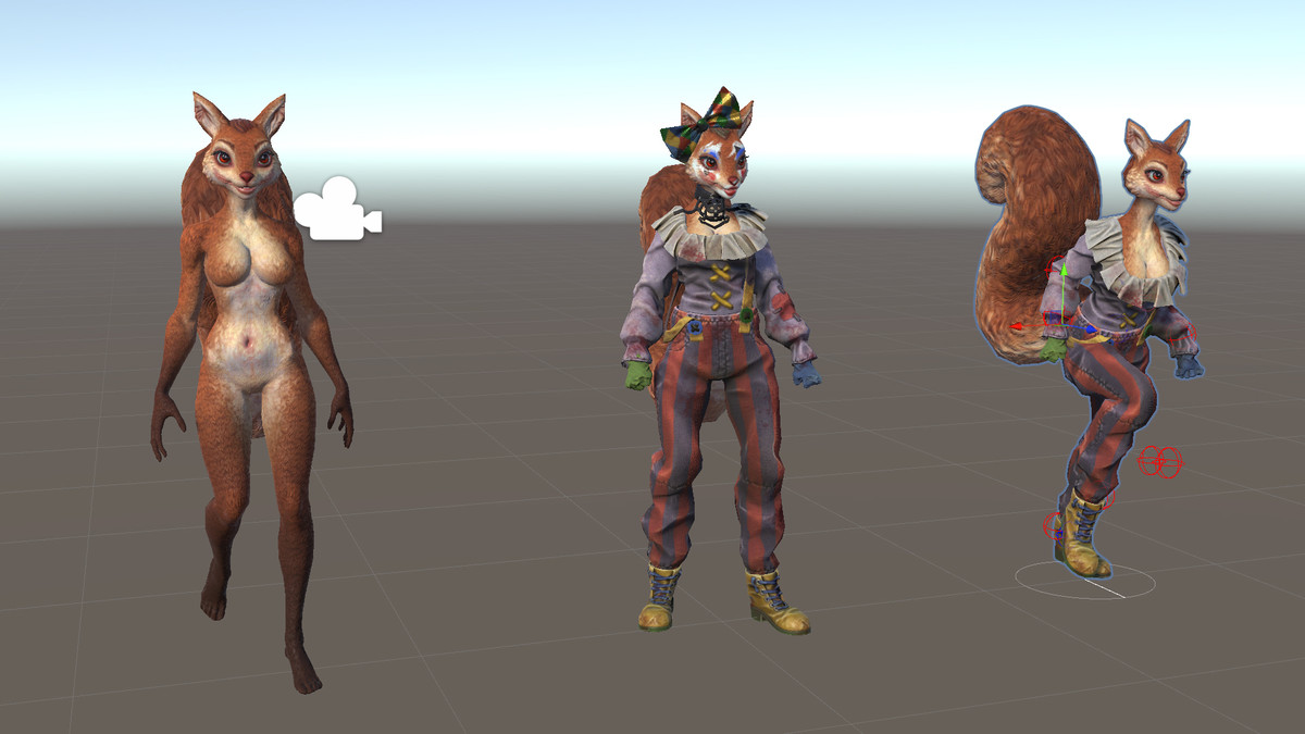 Squirrel girl (crazy clown)