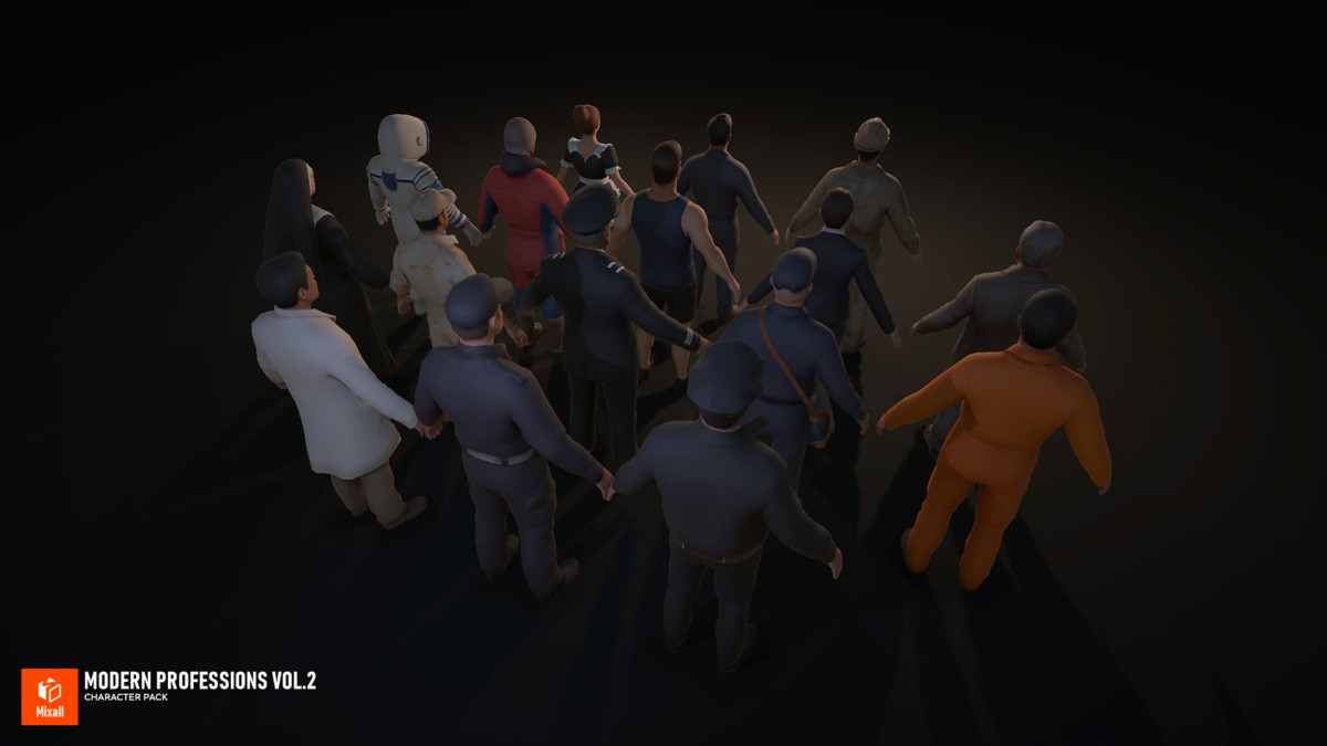 Modern Professions Vol.2 - Character Pack