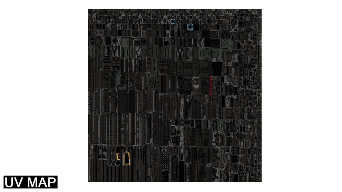 Machine Gun 12 URP HDRP Textures