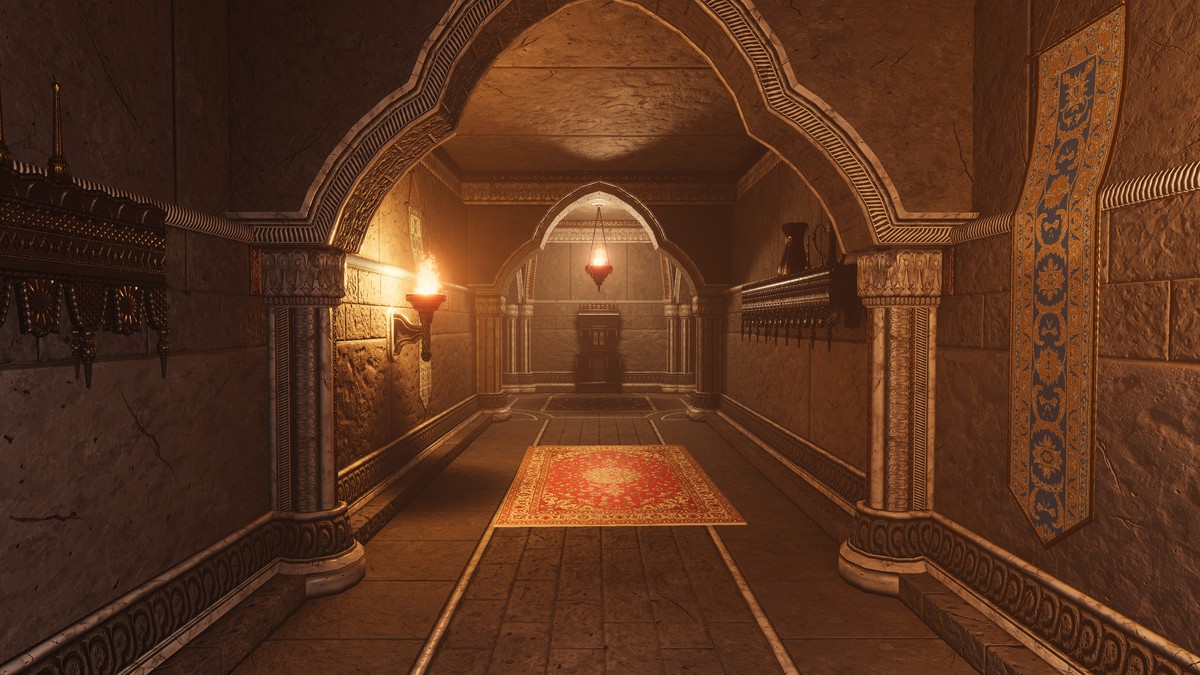 Modular Temple Interior