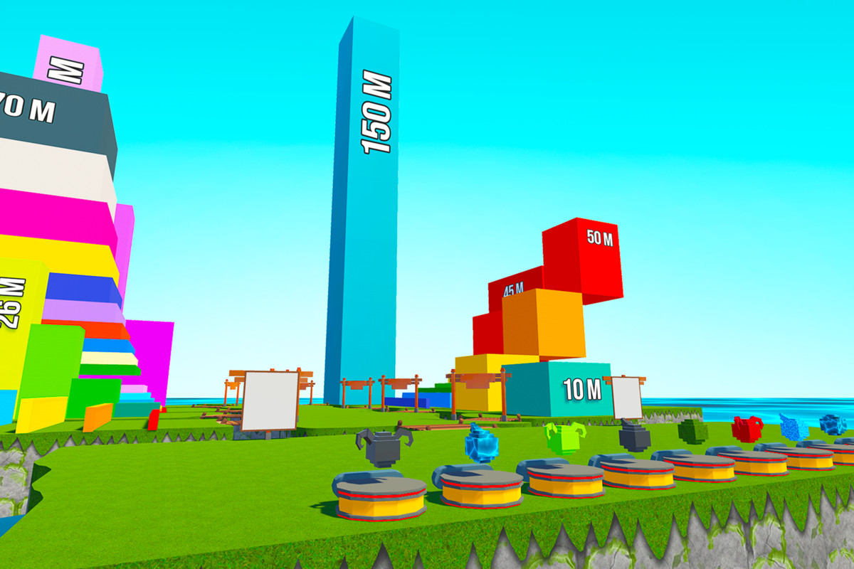 OBBY +1 Jump per Click Level Pack