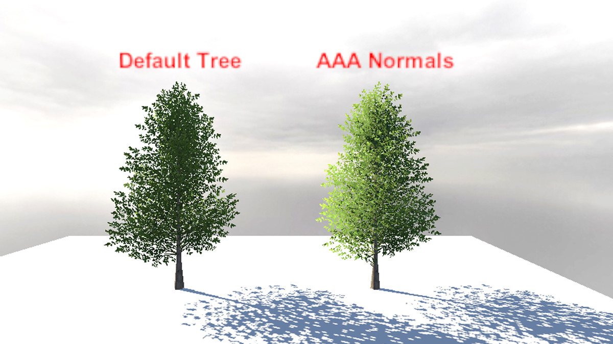 Tree Normal Toolkit (AAA Tree Rendering)