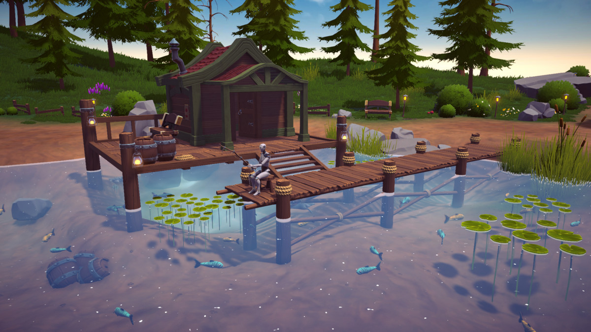 Lakeside–Stylized Nature Environment