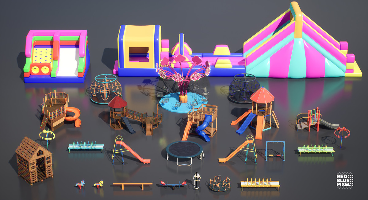 Modern Children’s Playground