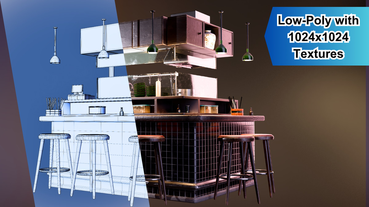 Realistic Ramen Bar And Kitchen Pack