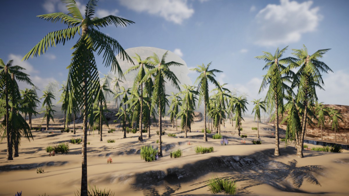 Mobile Palm Tree Bundle (for URP)