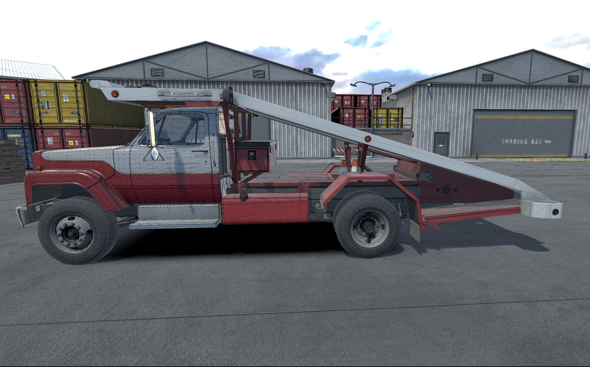 80s Hauler Tow truck