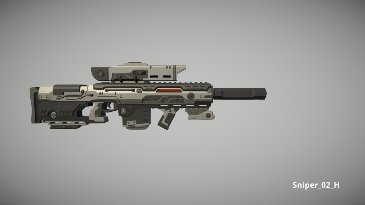 Cyberpunk Armory - Low Poly